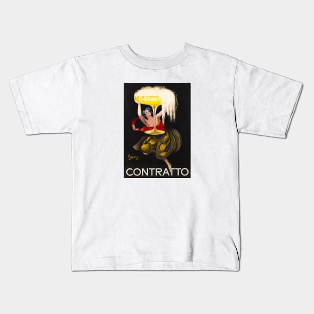 Italian champagne Kids T-Shirt by ezioman